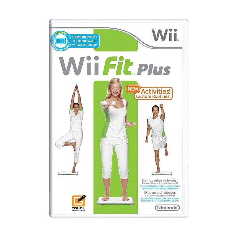 Gameteczone Usado Jogo Nintendo Wii Fit Plus - Nintendo São