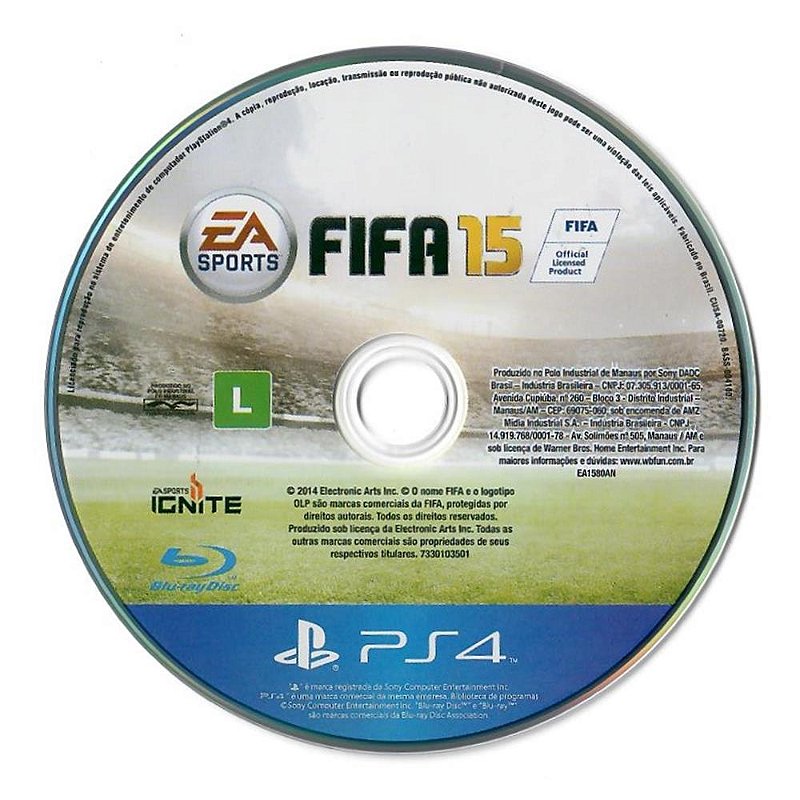 Jogo FIFA 15 PS4 EA em Promoção é no Bondfaro