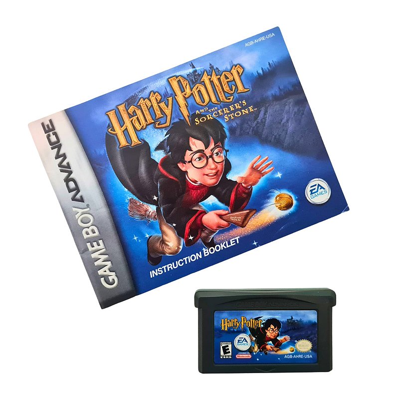 ハリー・ポッターと賢者の石 (Game Boy Advance) Jogo Nintendo Game Boy Advance Harry Potter and The Sorcerers