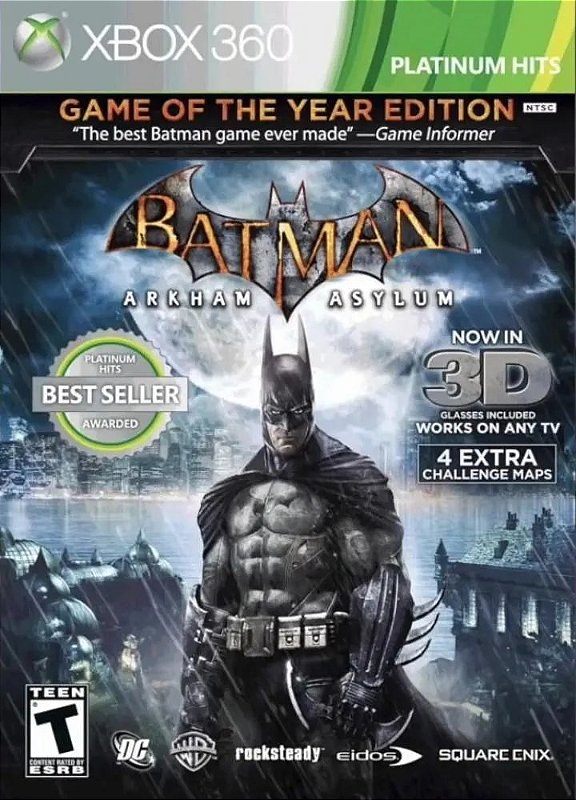 Jogo PS3 Batman: Arkham City Edição Especial Com HQ - Warner Bros Games -  Gameteczone a melhor loja de Games e Assistência Técnica do Brasil em SP