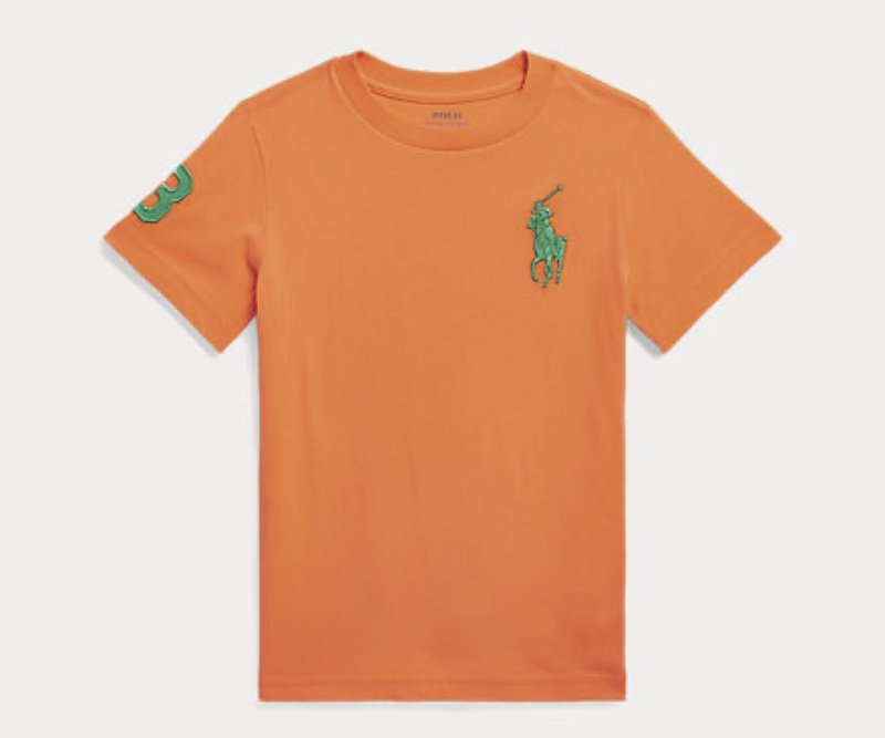 Polo Ralph Lauren 4Y 3Y Tシャツ Polo Ralph Lauren BIG PONY COTTON JERSEY TEE 7-14Y - T-shirt