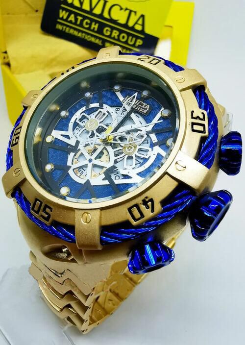 invicta thunderbolt dourado