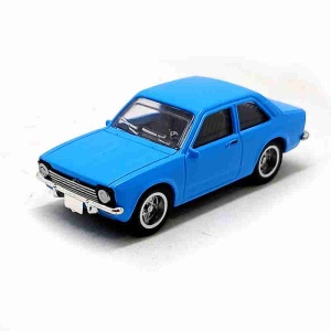 Chevette azul CKS - Escala 1/64 - Pneus de Borracha