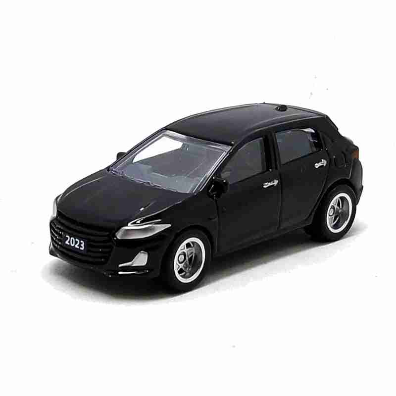 Chevrolet Onix Preto CKS - Escala 1/64 - Pneus de Borracha