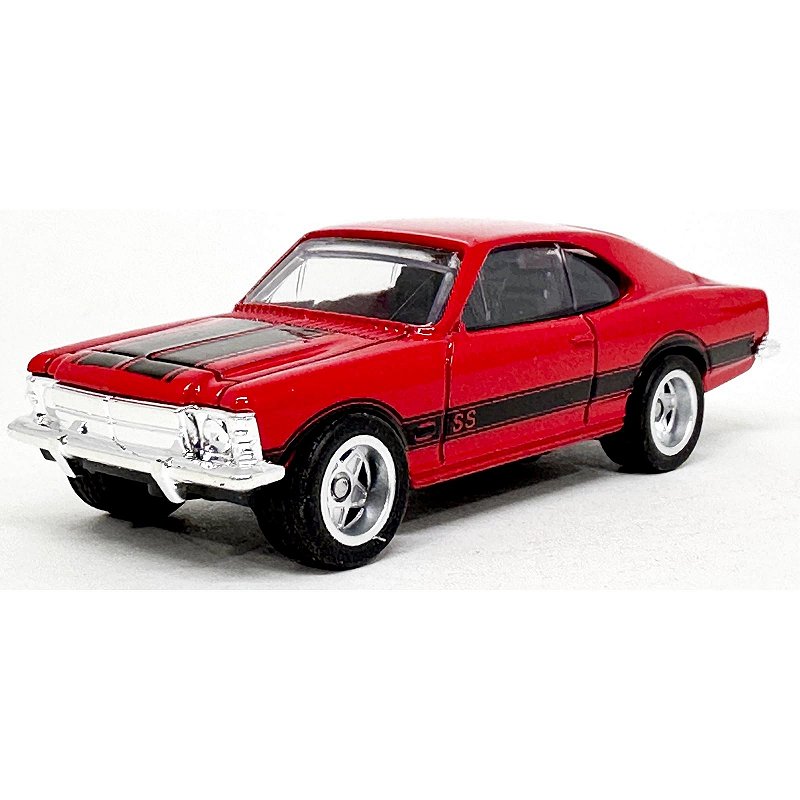 Chevrolet Opala SS vermelho CKS - Escala 1/64 - Pneus de Borracha