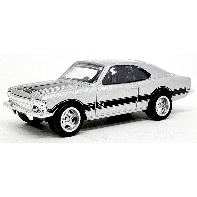Chevrolet Opala SS Cinza/Prata CKS - Escala 1/64 - Pneus de Borracha