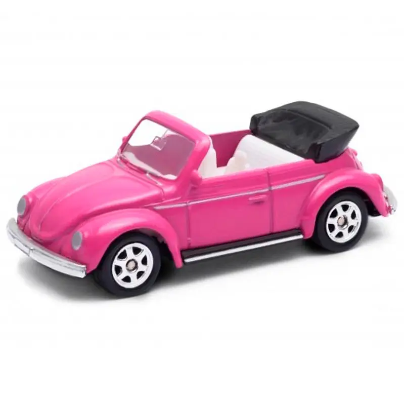 Fusca rosa conversível - California Minis - Welly - 1/64