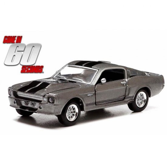 Eleanor - Mustang do filme 60 Segundos - Greenlight - Escala 1/64 - Metal e pneus de borracha