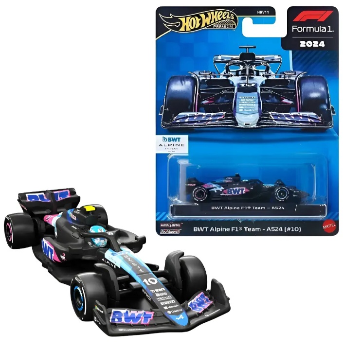 BWT Alpine A524 #10- Hot Wheels Premium - Formula 1