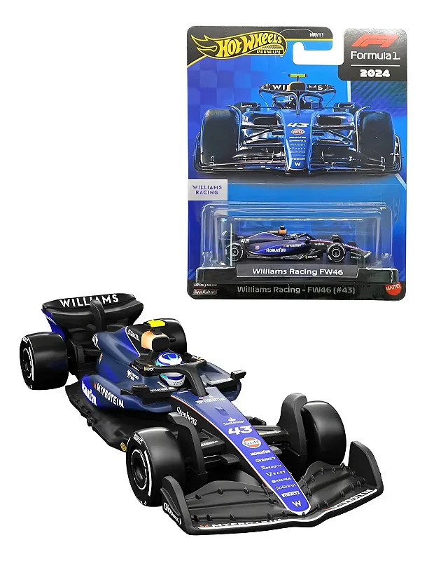Williams Racing FW46 #43 - Hot Wheels Premium - Formula 1