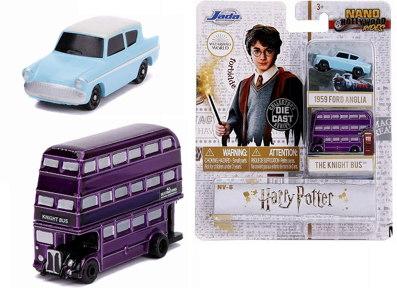 Pack duplo Harry Potter - Jada - Nano Hollywood - 2 miniatuas