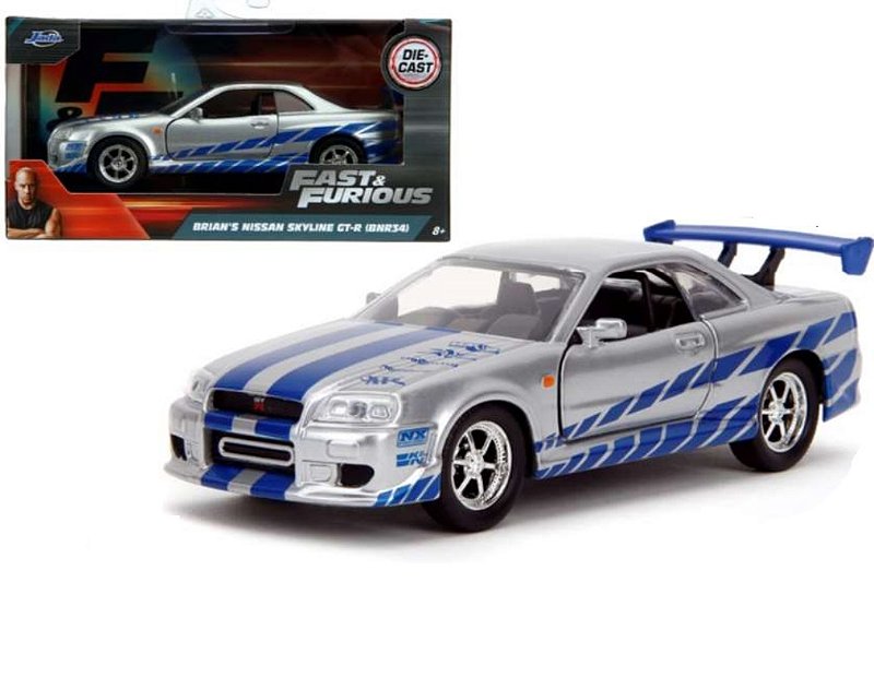 Nissan Skyline - Velozes e Furiosos - JADA - Escala 1/32