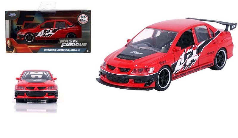 Mitsubishi Lancer - Velozes e Furiosos 3 Tokyo Drift - JADA - Escala 1/32