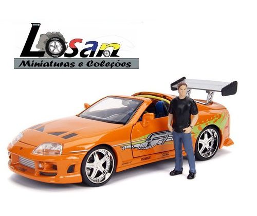 Toyota Supra com Brian O´Connel - Velozes e Furiosos - JADA1/24
