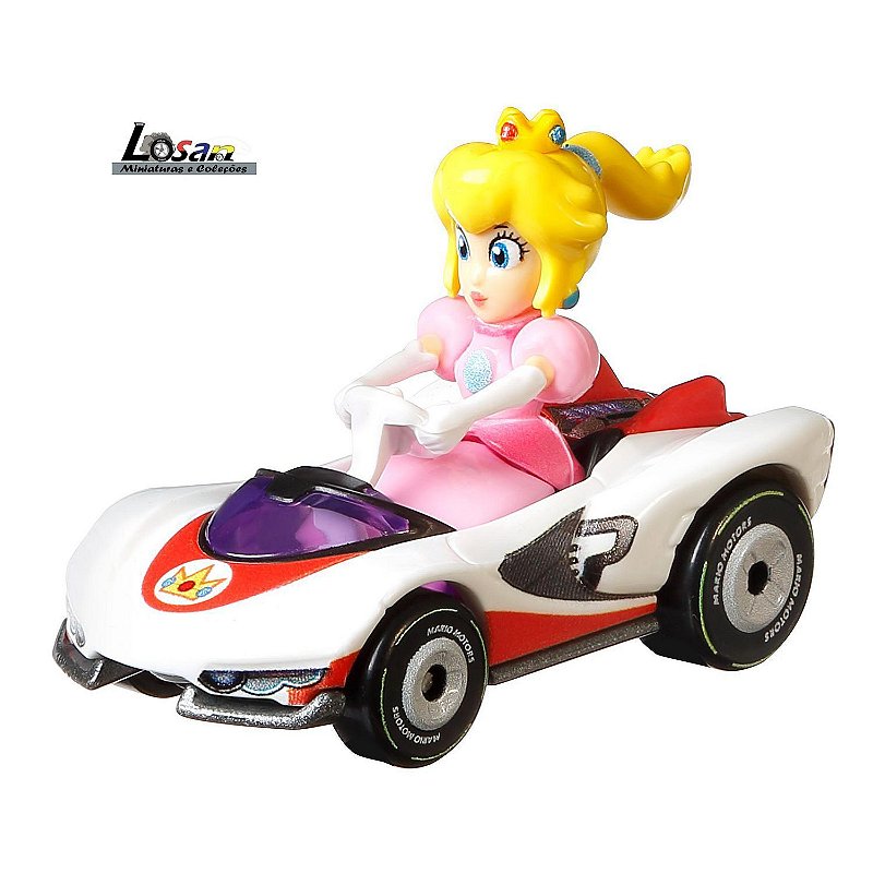 Peach - P-wing - Hot Wheels 1/64 - Mario Kart