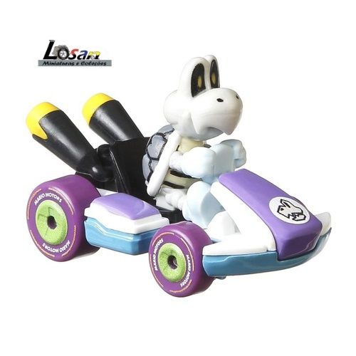 Dry Bones - Standard Kart - Hot Wheels 1/64 - Mario Kart