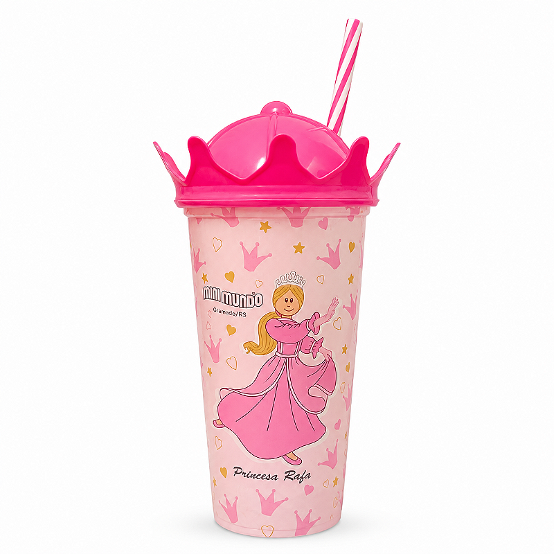 Copo Princesa Mini Mundo