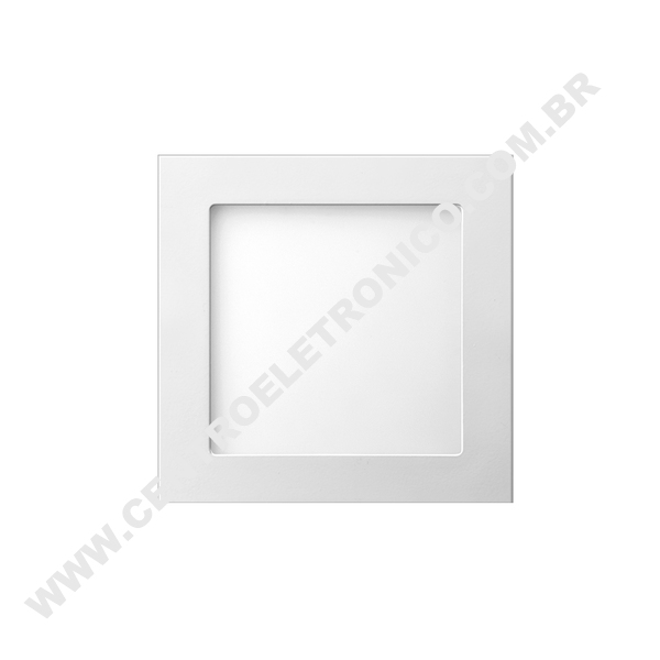 Luminaria Led Sobrep 16x16cm 12w Brf 6000k Empal Centro Eletrônico