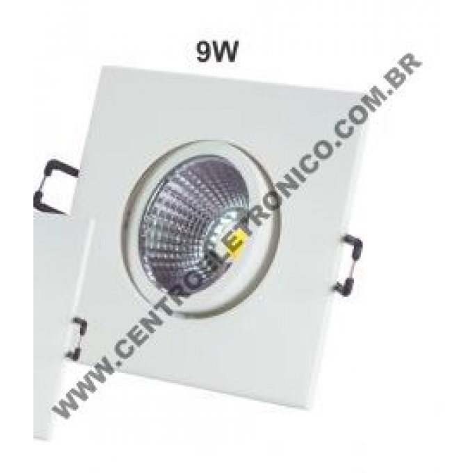 Luminaria Tashibra 9w 220v C/spot Bege Centro Eletrônico Uberlândia