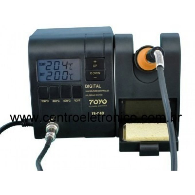 Estacao(g)solda Dig Toyo Lcd Ts940f 110v - Centro Eletrônico