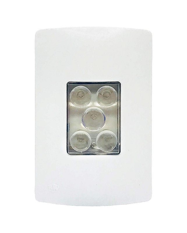Luminaria Emergencia Embutir 4x2 5led Mgs Centro Eletrônico Uberlândia