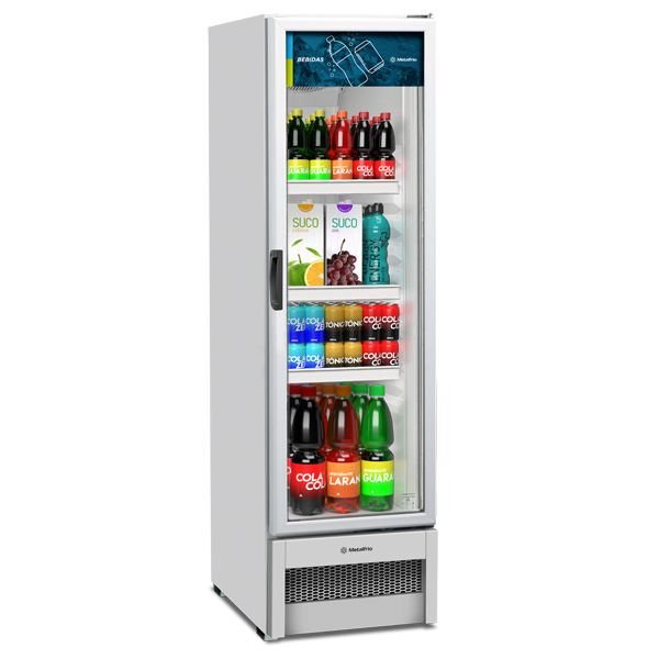 Refrigerador Expositor Slim 326L Metalfrio VB28LIGHT - Império dos