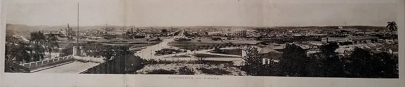 Fotografia Panorâmica, Estampa Tipográfica Original 1914, São Paulo, Várzea Do Carmo