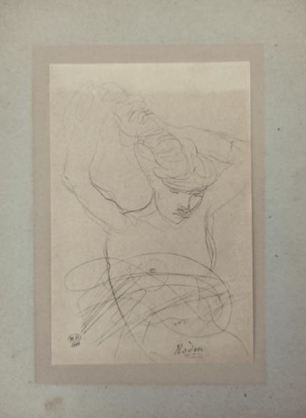 Auguste Rodin – Gravura na técnica de Heliogravura, Original de 1934