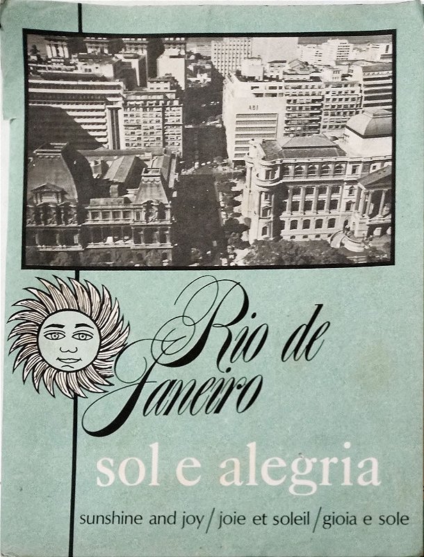 Rio de Janeiro – Sol e Alegria – Folder em 4 idiomas