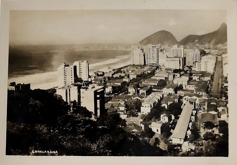 Rio de Janeiro – Copacabana – Fotografia original antiga