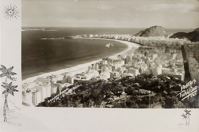 Rio de Janeiro – Copacabana – Fotografia original antiga