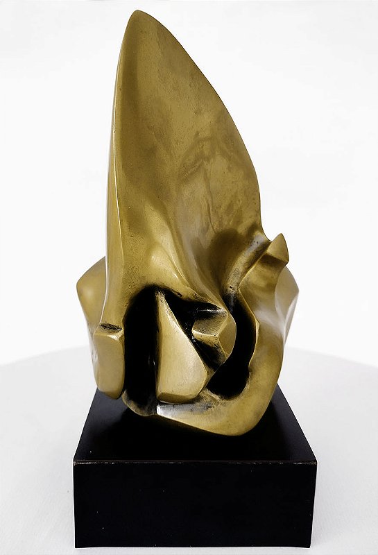 Pita Hirs  -  Abstrato - Escultura em Bronze, Prova de Artista, Assinada