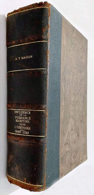 Navegação - Livro 1a Edição 1899 - Influência do Poder Marítimo na História, 1660-1783, de A. T. Mahan