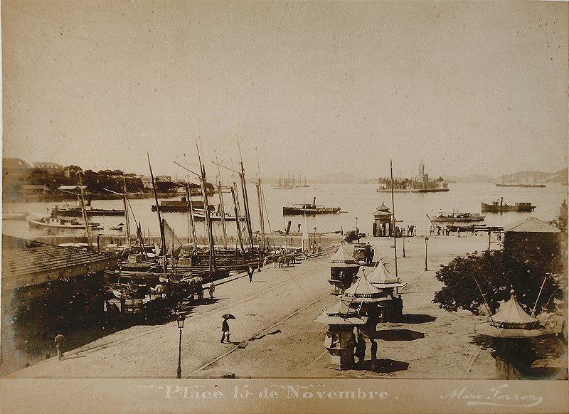 Rio de Janeiro - Marc Ferrez - Albúmen, Fotografia Original de 1891