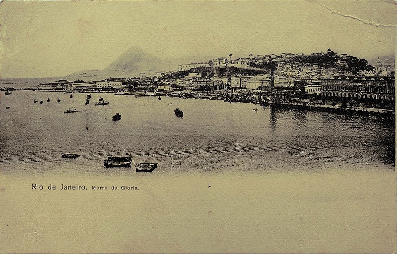 Rio de Janeiro - Morro da Glória - Cartão Postal Antigo, Não Circulado