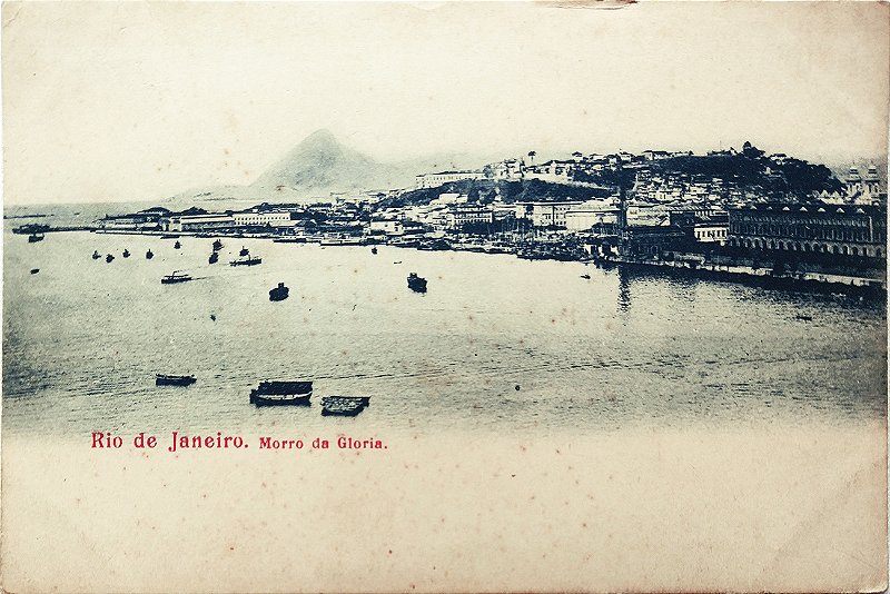 Rio de Janeiro - Morro da Glória - Cartão Postal Antigo, Editor Não Mencionado, Não Circulado