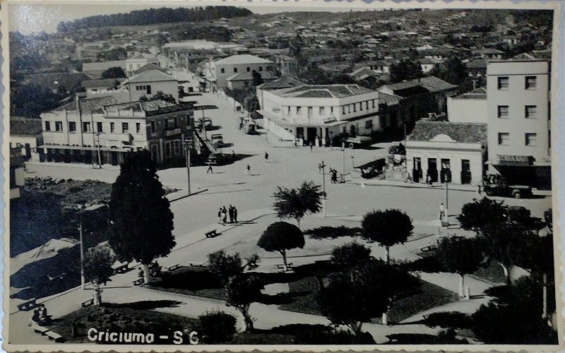 Santa Catarina - Criciúma - Cartão Postal Antigo Original