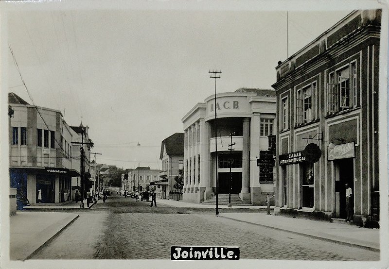 Santa Catarina - Joinville - Cartão Postal Antigo Original