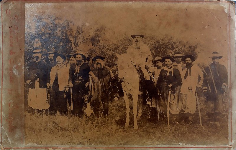 Juca Tigre, Maragato, Revolução Federalista ou Guerra da Degola – Fotografia Albúmen Original de 1893
