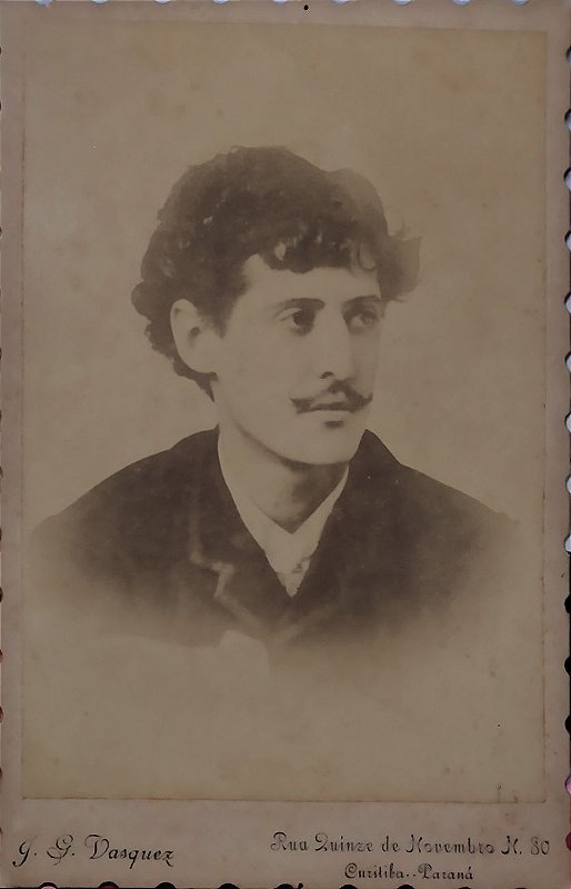 José Menandro Barreto, Degolado na Revolução Federalista – Fotografia Albúmen Original de 1893