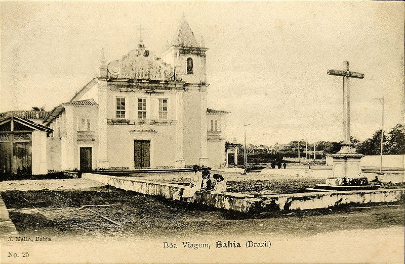Bahia - Boa Viagem - Cartão Postal Antigo Original, Não Circulado