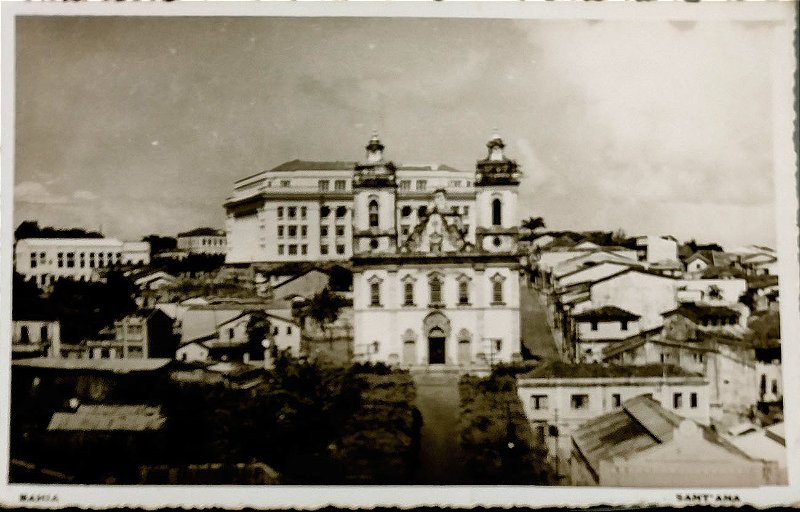 Bahia - Salvador - Sant´Ana - Cartão Postal Antigo Original, Não Circulado