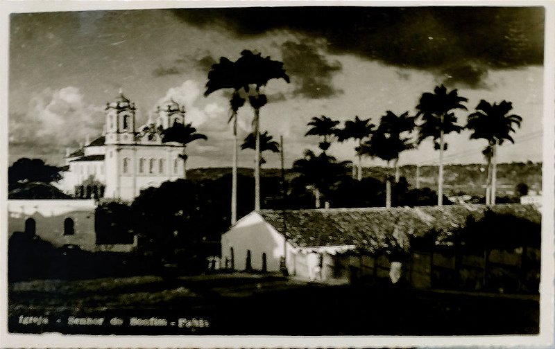 Bahia - Salvador - Igreja Senhor do Bonfim - Cartão Postal Antigo Original, Não Circulado