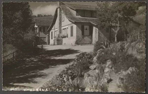 São Paulo - Campos Do Jordão - Hotel Umuarama - Cartão Postal Antigo Original