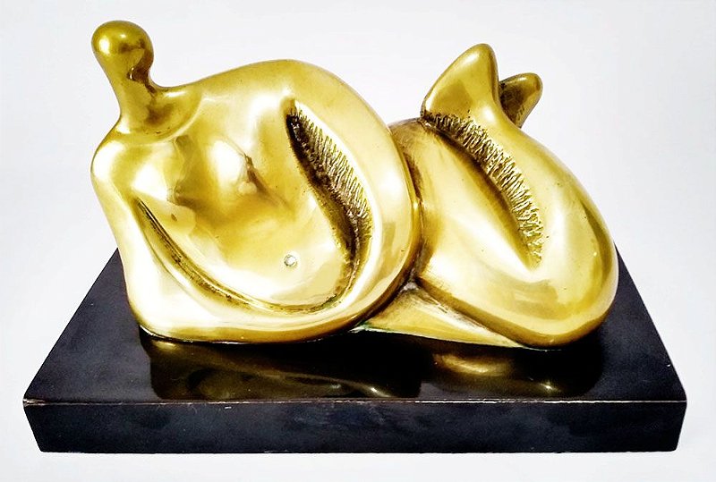 Eunice Figueiras - Importante Escultura em Bronze, Figurativo Feminino