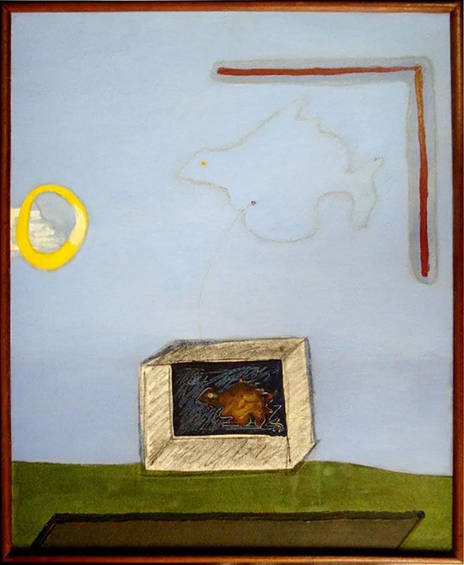 Fernando C. Junqueira - Quadro, Arte em Pintura, Óleo sobre Tela, Assinado, Modernismo