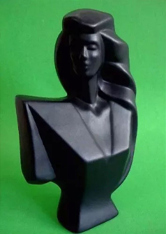 Escultura em Cerâmica, Estilo Retro / Decô, Figurativo Feminino