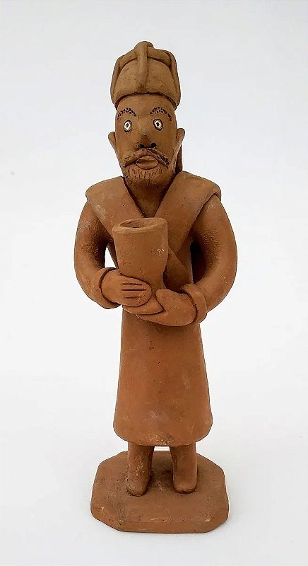 Noemi, Vitalino Filho - Escultura de Barro, Figura de Bispo