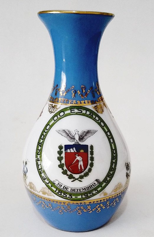 Centenário do Estado do Paraná, Vaso C/ 14cm Altura