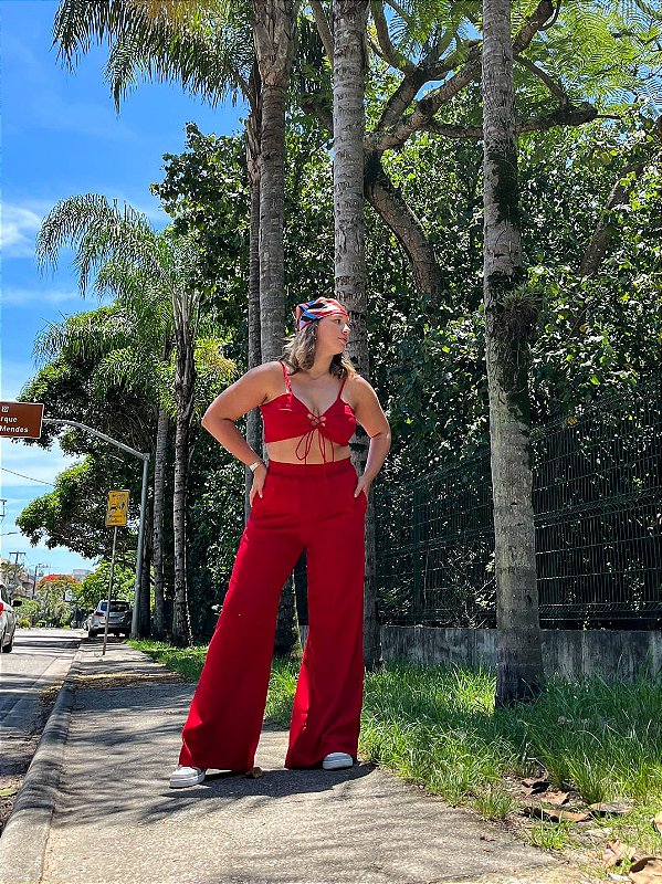 Pantalona De Boa Vermelha